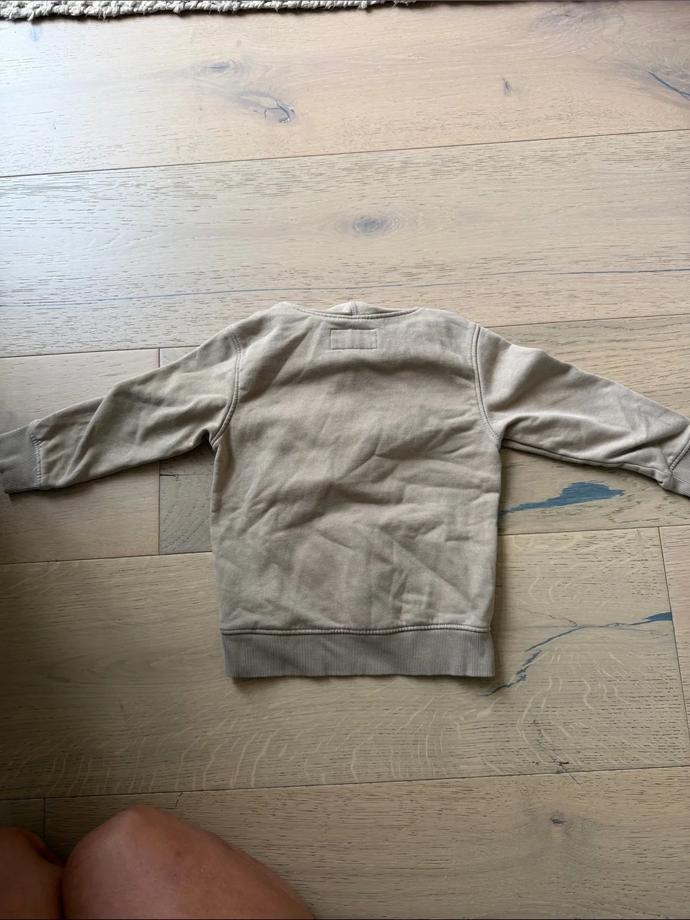 Old Navy Kids Hooded Pullover Sweatshirt in Tan